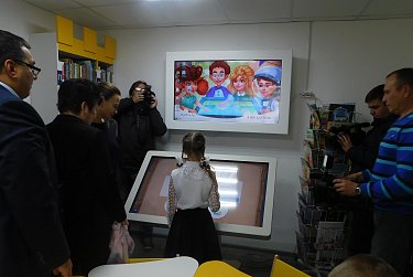 В регионе открылась первая модельная библиотека